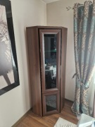 Komoda Witryna Narożna Podświetlana