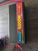 Przetwornica inwerter 12v 230v peak 5000w pełny sinus ciągła2500w