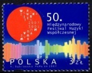 polska 2007 4181 kasowany FESTIWAL WARSZAWSKA JESIEN