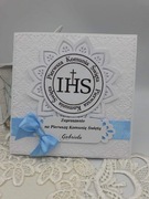 zaproszenia na komunię hostia