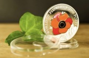Kwiaty Świata „Mak” Srebro 5 dolarów 2009r
