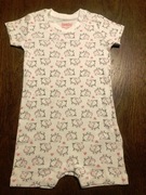 Body dziecięce białe z owieczką  – Nowe 74/80