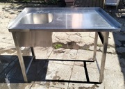 Zlew 1-komorowy gastronomiczny 120x67x90