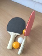 Table Tennis Rackets and Balls
