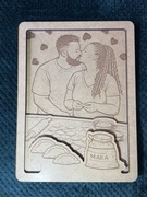 Personalizowany obraz ze zdjęcia|Pamiątka na rocznicę|Dla niej, dla niego