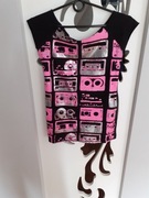 bluzka czarna damska