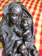 PIĘKNA RZEŹBA WYKONANA Z WOSKU OZDOBA DEKORACJA