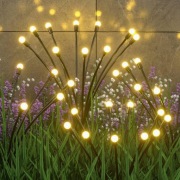 Lampki Solarne Wbijane Ogrodowe LED 32 Kulki Drzewko Do ogrodu Altany