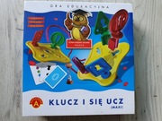 Gra edukacyjna Sowa Mądra Głowa - Klucz i Się Ucz Maxi 0468 Alexander