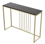 Stolik, konsola złota, marmurowy stolik 