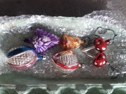 Szklane bombki PRL do kolekcji !