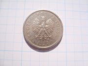 Polska moneta 1 zł złoty 1990