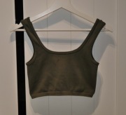 *Fishbone* fajny top khaki 32 XXS