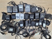 Zasilacz 3V 4.5V 6V 9V 10V 12V 17V 24V 30V (PAKIET 23szt. Różne zasilacze)
