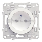 Schneider ODACE Gniazdo Pojedyncze z Uziemieniem 2P+PE Białe S520059