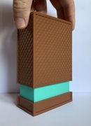 Deck Box 60+ Dragon Skin (PETG 0.20mm) czekoladowo-miętowe 