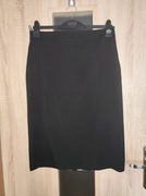 147 Czarna elegancka spódnica midi rozmiar 44