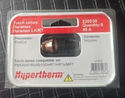 Dysza tnąca do plazmy 45A Powermax Hypertherm 220930 oryginał 