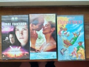 3 x Kaseta VHS Final Fantasy Kapitan Corelli Robin Hood Cage Cruz Disney