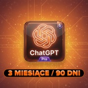 ChatGPT Pro 5.2 + Sora AI – 3 MSC | Konto osobiste | Gwarancja 3 miesięcy