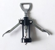 Otwieracz do wina i kapsli Fackelmann 2w1 - stylowy i praktyczny