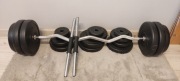Sztanga i hantle 43 kg