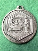 Medal pamiątkowy, Włochy, niespotykany na aukcjach; Srebro