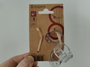 Ograniczniki drzwi z klamką nowe 3 sztuki odbojniki