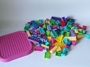 klocki plastikowe mega blox oraz inne duże 