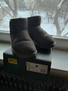 Buty Emu zimowe szare r38, używane stan b.dobry