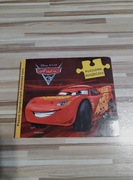 Książka z puzzlami z bajki Auta 