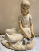Figurka porcelanowa duża  kolekcjonerska  CASADES Hiszpania Valencia