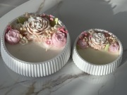 Zestaw świec sojowych „Peonia”