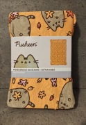 Carbotex Prześcieradło bawełniane z gumką PUSHEEN 90 x 200 x 25