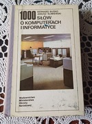 Książka - B.Buśko J.Śliwieński - 1000 słów o komputerach i informatyce