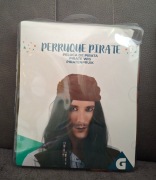 Peruka Pirata Chusta Koraliki Warkocze Strój Piracki  Jack Sparrow
