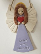 Ceramiczny aniołek, dzień dziadka