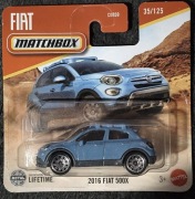 Matchbox 2016 Fiat 500X Nowy autko Mattel