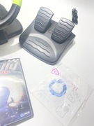 kierownica do xbox 360 /ps3 / pc + 3 gry