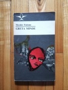 książka "Greta Minde" Theodor Fontane