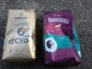 Kawa ziarnista Arabica Dallmayr Crema d,oro 500 g+Carousel 500g