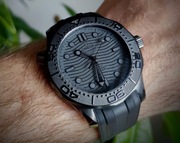 Omega Seamaster Ceramic Black Black 