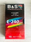 Kaseta video VHS B&A 240 min PRL