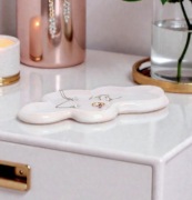 Dekoracyjny ceramiczny talerz w kształcie chmury, handmade