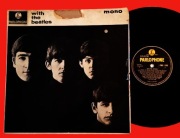 LP The Beatles With The Beatles Parlophone PMC 1206 1st UK Press VG-