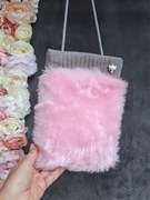 Mała torebka, saszetka z liskiem