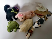 ZABAWKI ZWIERZĄTKA  DŹWIĘK ODGŁOSY ZWIERZĄT EDUKACYJNE ZESTAW 7