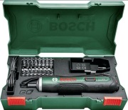 WKRĘTAK AKUMULATOROWY BOSCH GO PUSHDRIVE 3,6V + ZESTAW 32 KOŃCÓWEK OKAZJA
