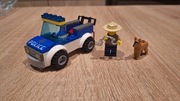 Lego City  ,policjant z psem 