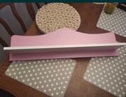 Półki wiszące do pokoju księżniczki